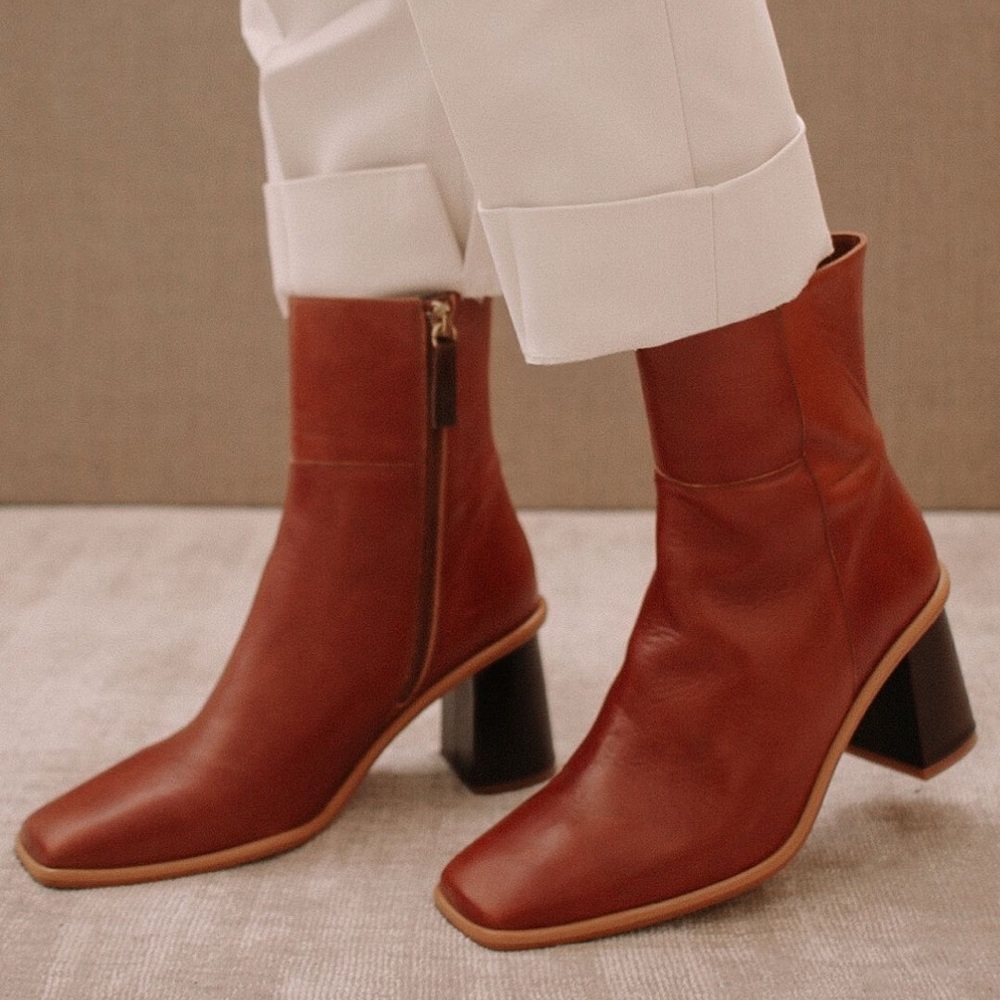 Aloha Tan Leather Boot